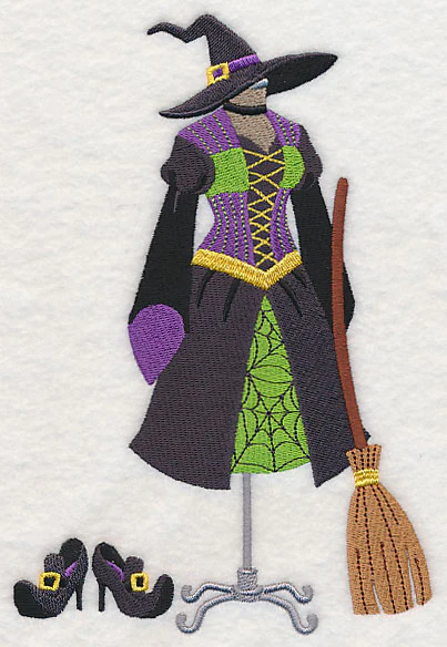 Witch Costume Dress Form - Image 3