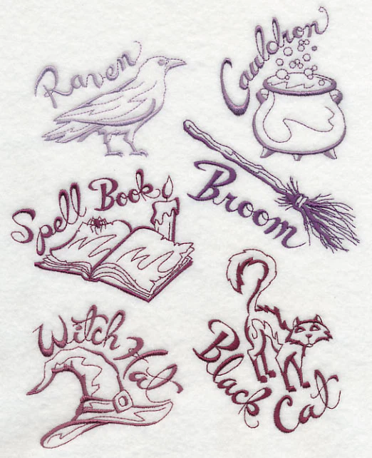 Witchy Halloween Collage - Image 4