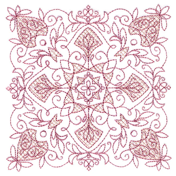 Wondrous Kaleidoscope 1 (Trapunto) - Image 5