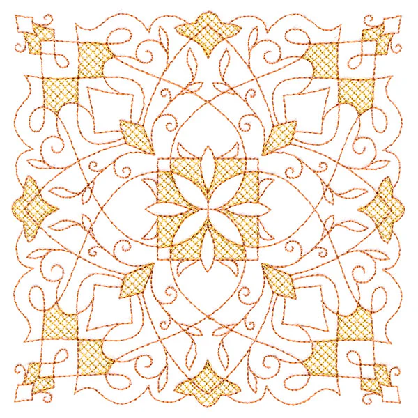 Wondrous Kaleidoscope 3 (Trapunto) - Image 4