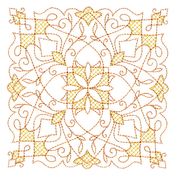 Wondrous Kaleidoscope 3 (Trapunto) - Image 5