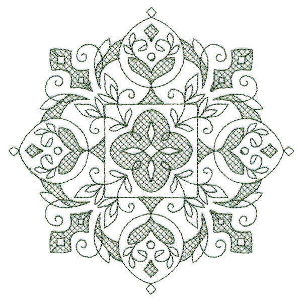 Wondrous Kaleidoscope 5 (Trapunto) - Image 4