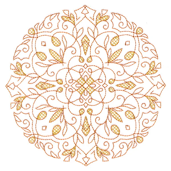 Wondrous Kaleidoscope 6 (Trapunto) - Image 4