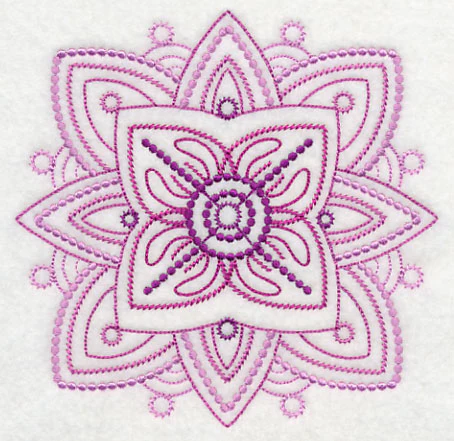 Wondrous Medallion Square (Candlewicking) - Image 3