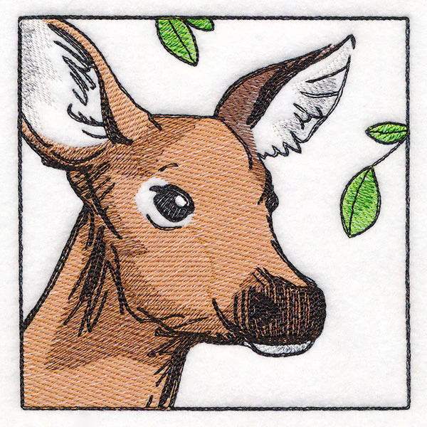 Woodland Animal Friends Window Scene - Deer - Image 7