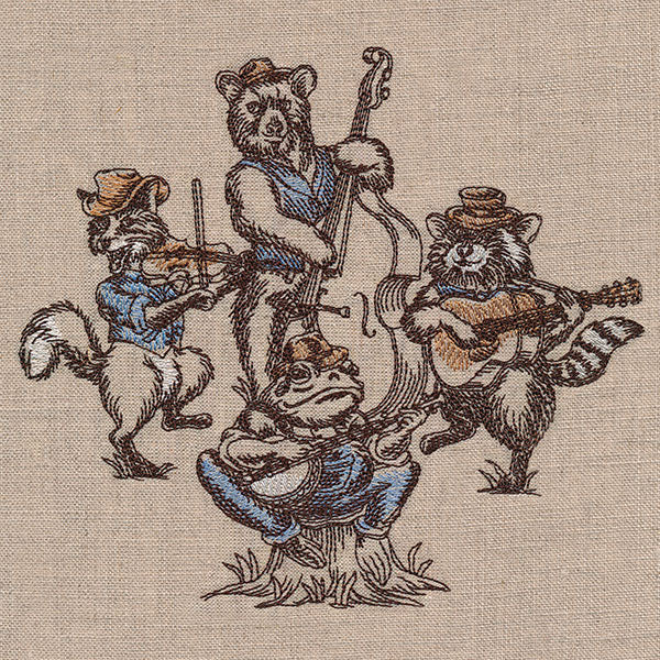 Woodland Animal Hillbilly Band - Image 2
