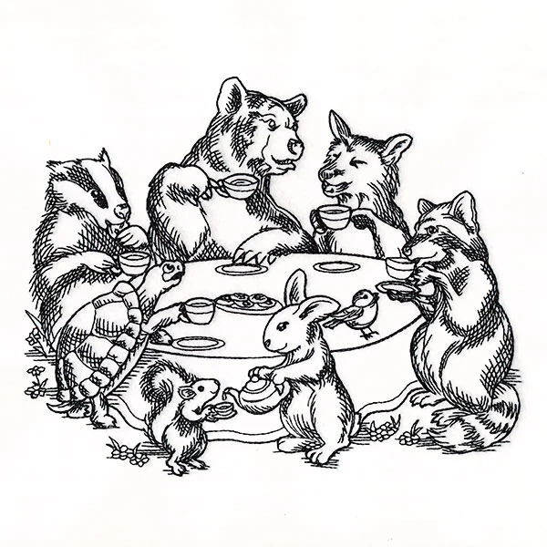Woodland Animal Tea Party - Image 2
