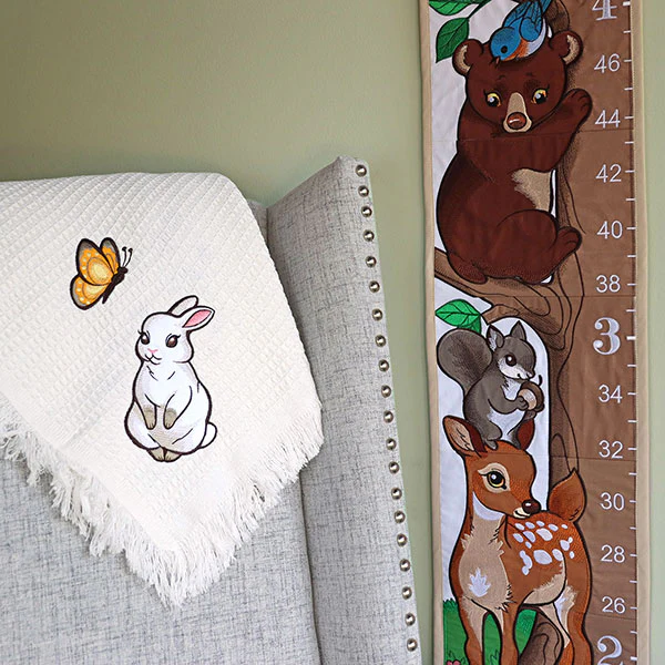 Woodland Animals - Bunny (Heirloom Applique) - Image 3
