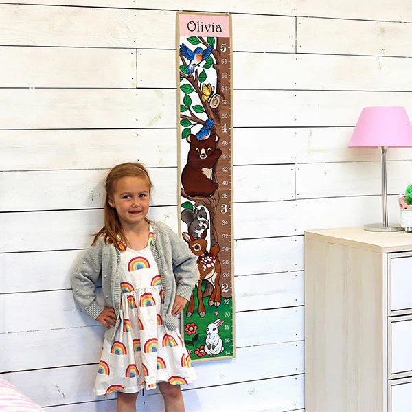 Woodland Animals Growth Chart (Applique) - Image 14