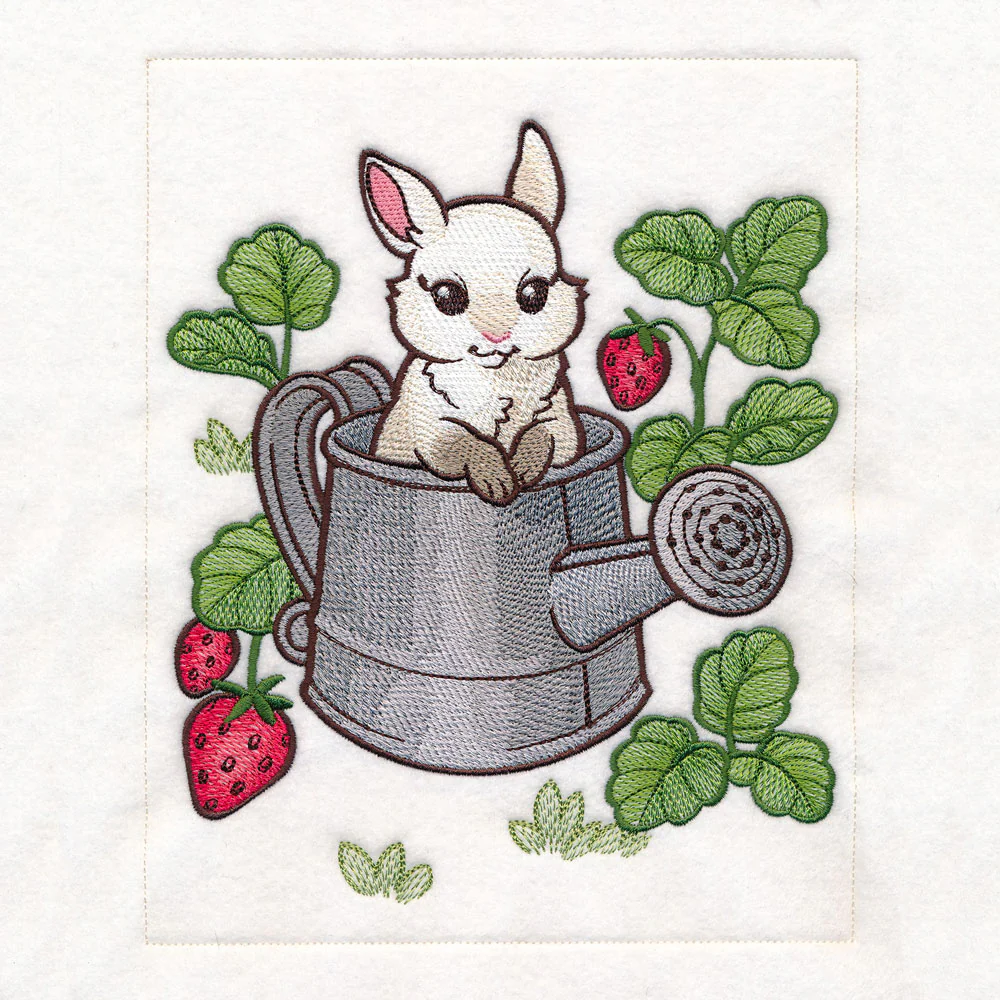 Woodland Animals Quilt - Bunny - Image 3