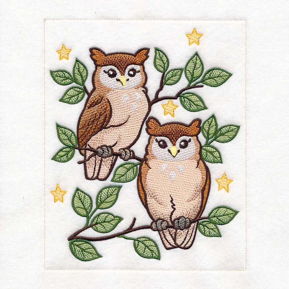 Woodland Animals Quilt - Owl - Image 3