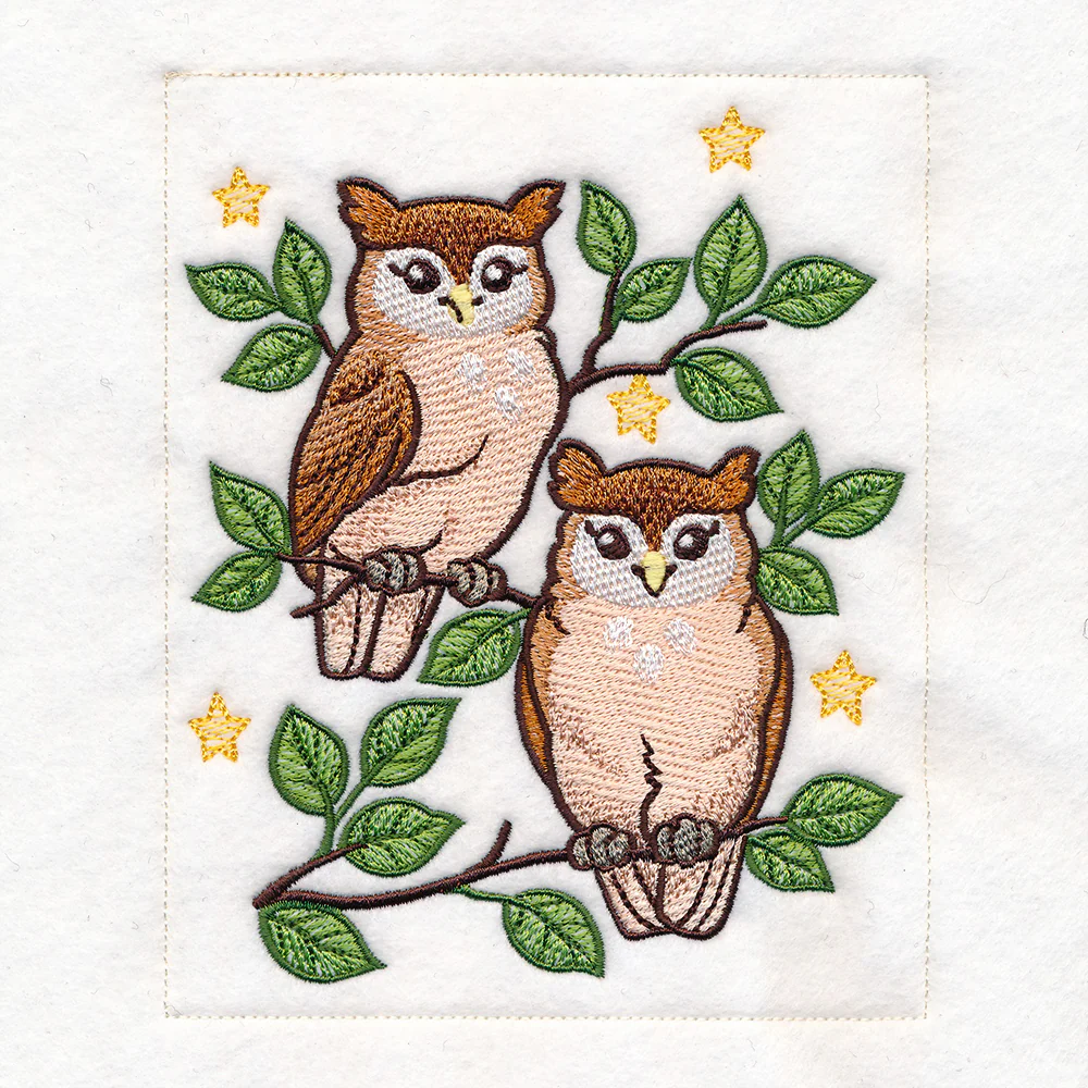 Woodland Animals Quilt - Owl - Image 4