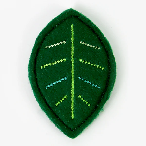 Woodland Aspen Leaf (In-the-Hoop)