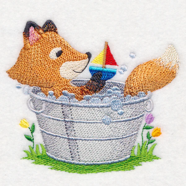 Woodland Bath Time - Fox - Image 3