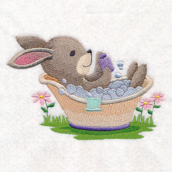 Woodland Bath Time - Rabbit - Image 4
