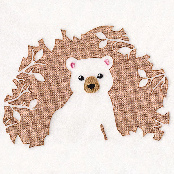 Woodland Bear (Embossed) - Image 11