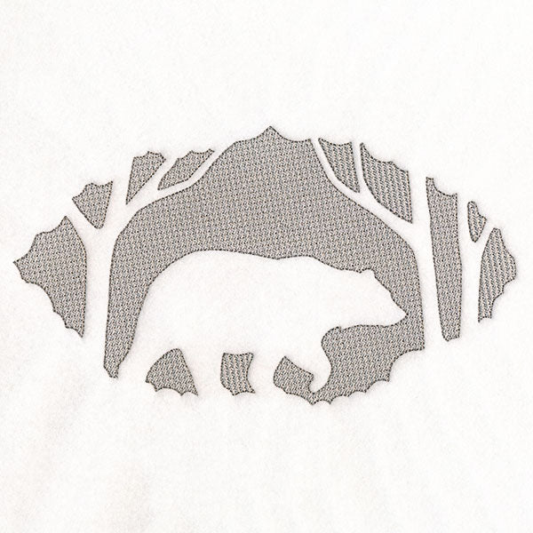 Woodland Bear (Embossed) - Image 2
