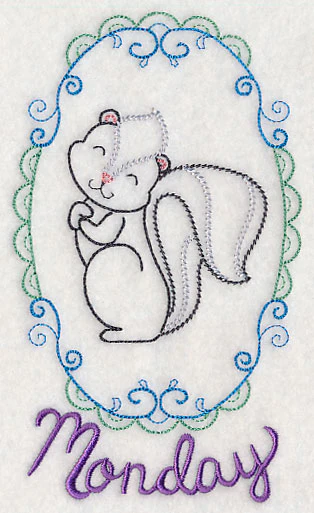 Woodland Cameo - Monday Skunk (Vintage) - Image 3