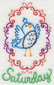 Woodland Cameo - Saturday Bluebird (Vintage) - Image 2