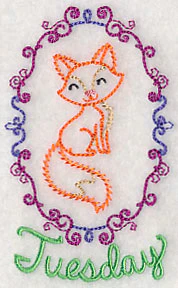 Woodland Cameo - Tuesday Fox (Vintage) - Image 2