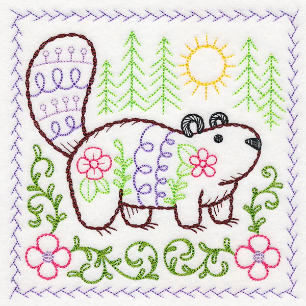 Woodland Charm - Beaver (Vintage) - Image 3