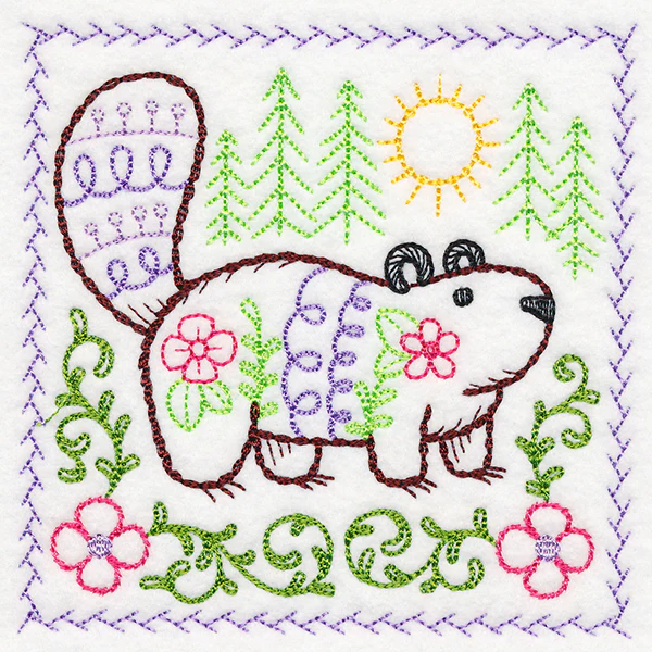 Woodland Charm - Beaver (Vintage) - Image 4