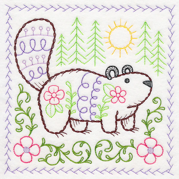 Woodland Charm - Beaver (Vintage) - Image 5