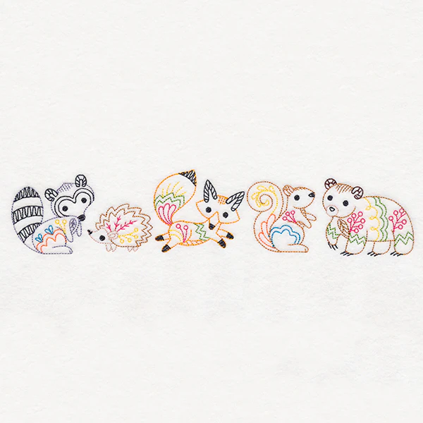 Woodland Charm Border (Vintage) - Image 5