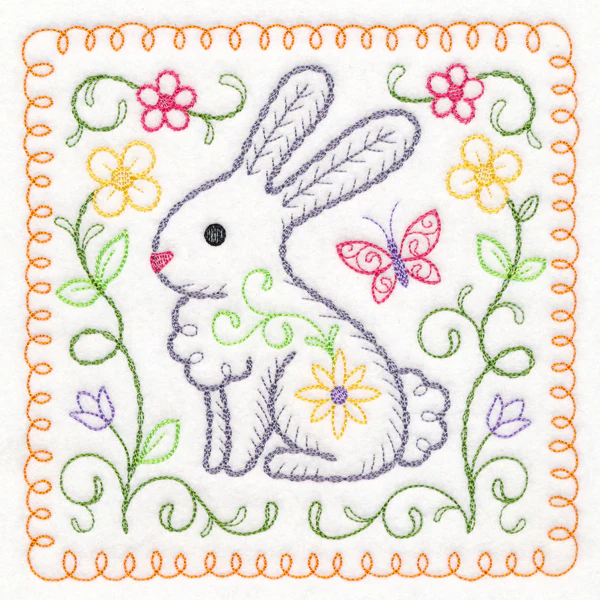 Woodland Charm - Bunny (Vintage) - Image 2