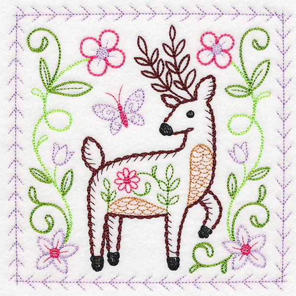 Woodland Charm - Deer (Vintage) - Image 3