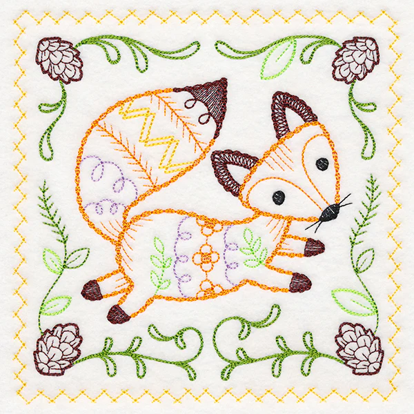 Woodland Charm - Fox (Vintage) - Image 2