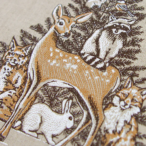 Woodland Christmas Animal Stack - Image 2