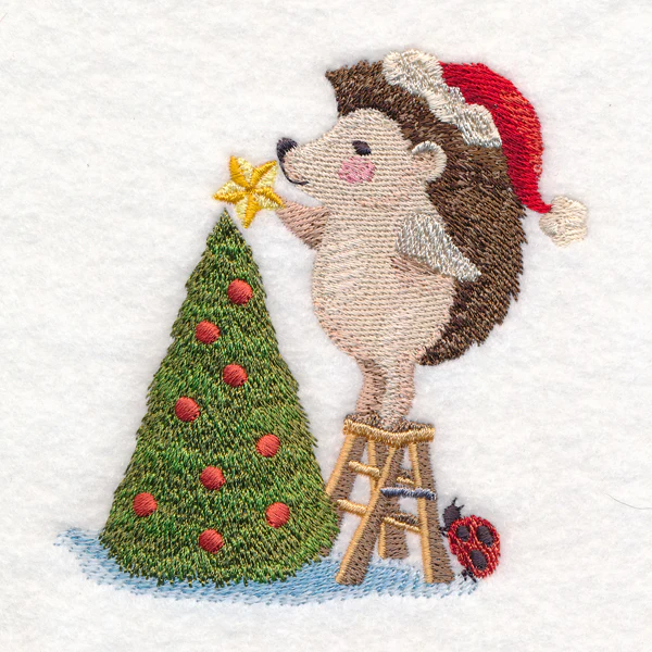 Woodland Christmas Party - Hedgehog - Image 3