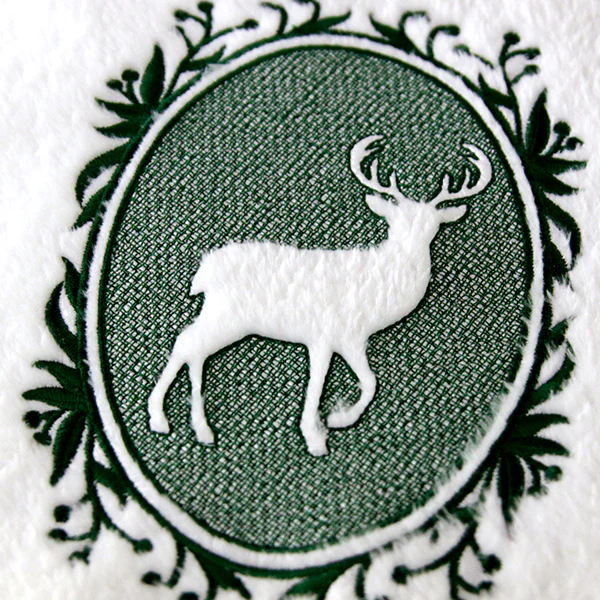 Woodland Deer Cameo (Embossed) - Image 6