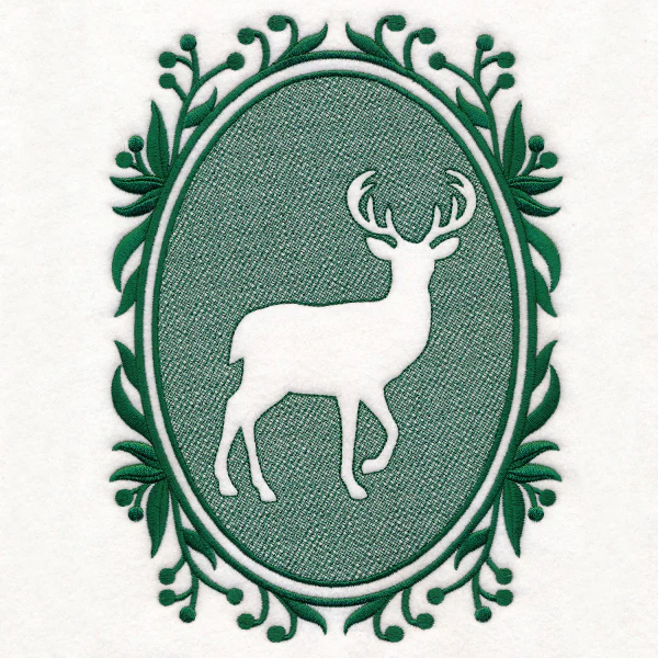 Woodland Deer Cameo (Embossed) - Image 7