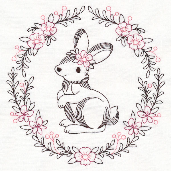 Woodland Flower Friends - Bunny - Image 2