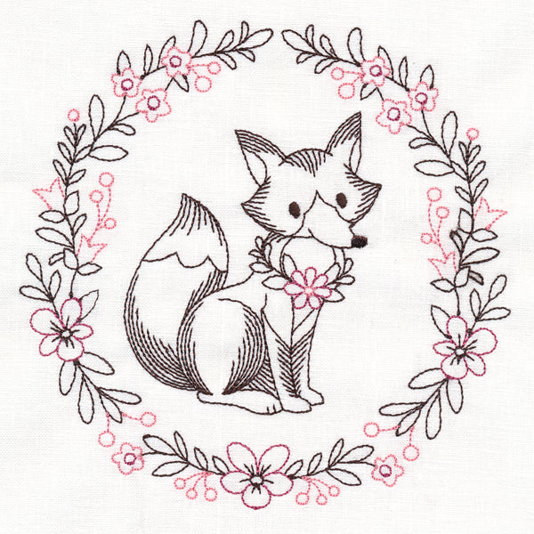 Woodland Flower Friends - Fox - Image 3