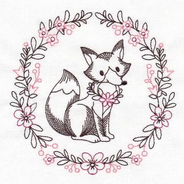 Woodland Flower Friends - Fox - Image 4