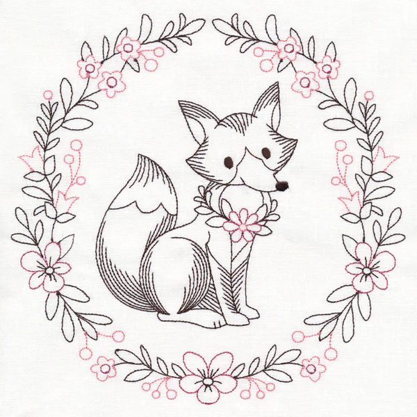Woodland Flower Friends - Fox - Image 6