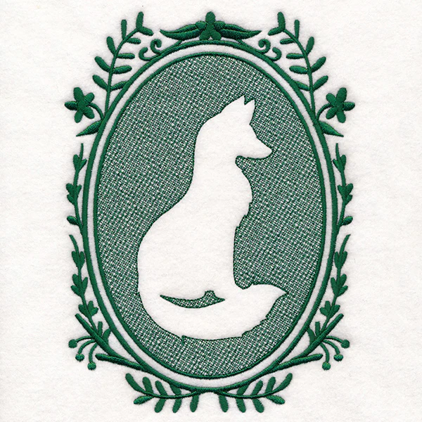 Woodland Fox Cameo (Embossed) - Image 3