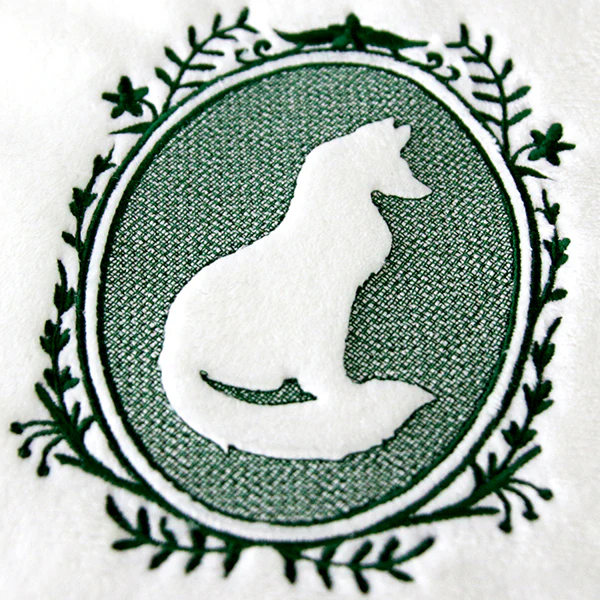 Woodland Fox Cameo (Embossed) - Image 4