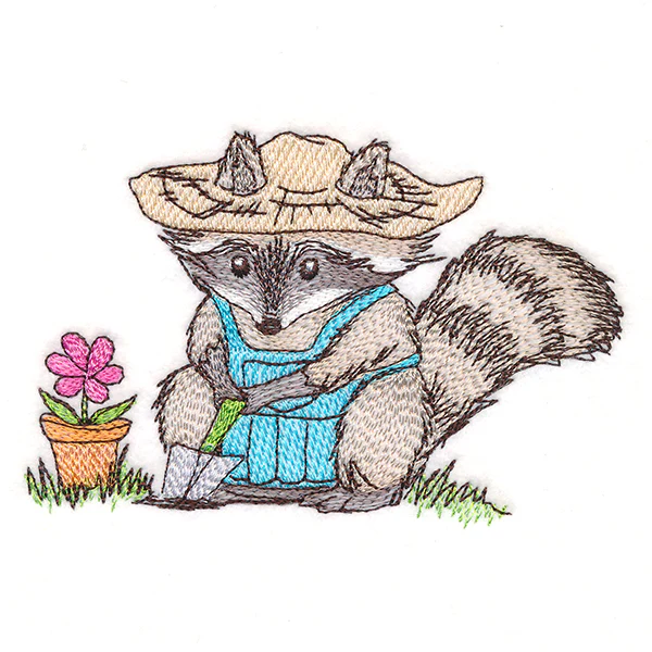 Woodland Garden Raccoon - Image 2