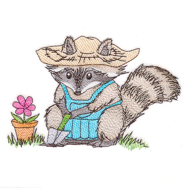 Woodland Garden Raccoon - Image 4