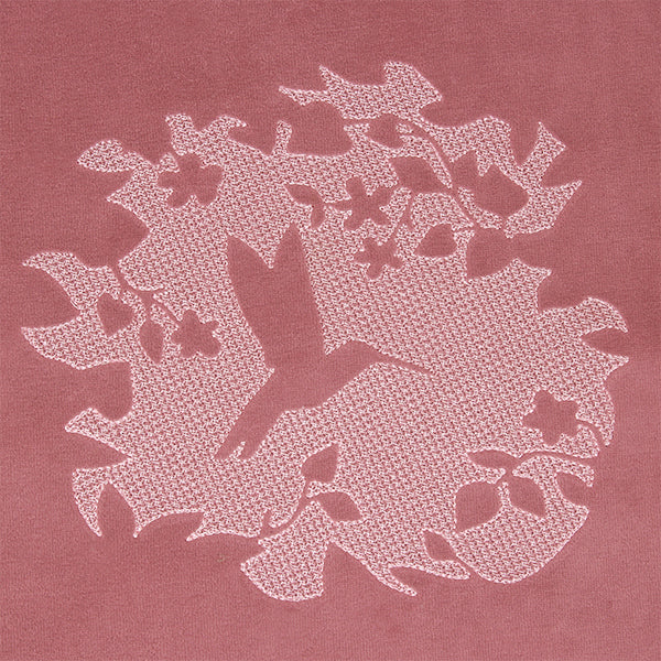 Woodland Hummingbird Scene (Embossed) - Image 4
