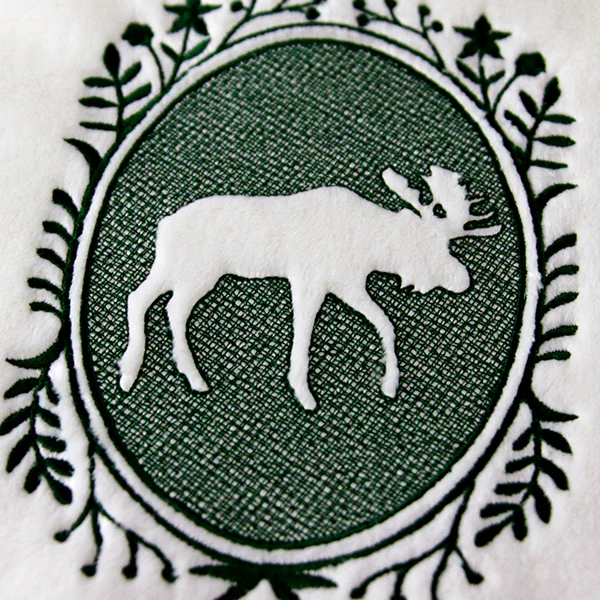 Woodland Moose Cameo (Embossed) - Image 4