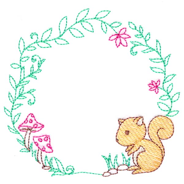 Woodland Nursery Wreath - Image 5