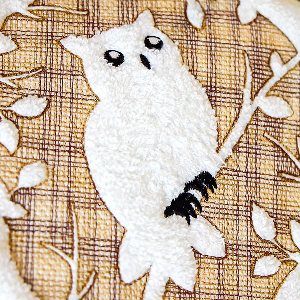 Woodland Owl (Embossed) - Image 12