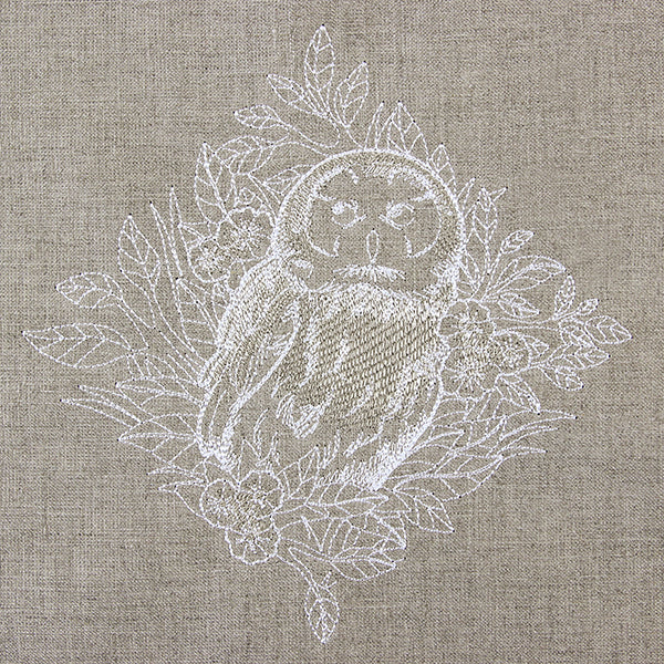 Woodland Owl Etching - Image 2