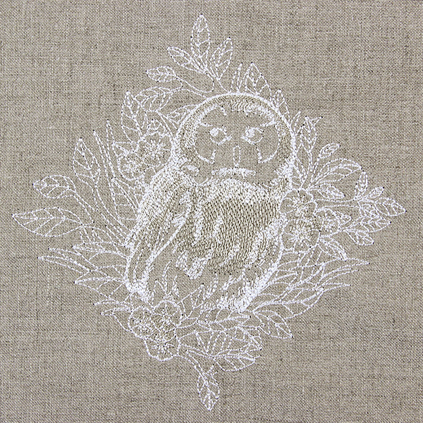 Woodland Owl Etching - Image 3