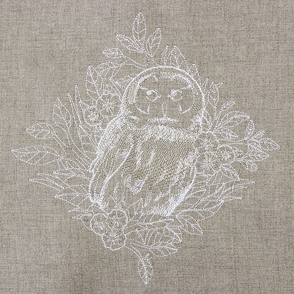 Woodland Owl Etching - Image 5